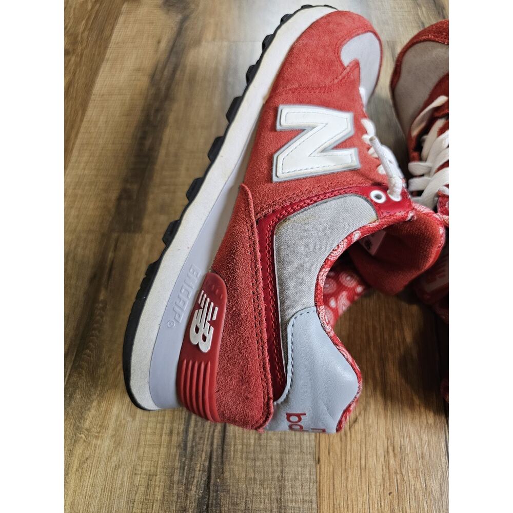 New Balance ML574LCM Paisley Pack Sneakers Size Men's 7.5 Rare - Picture 7 of 11